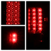 04-08 Ford F-150 Spyder 5078131 LED Tail Lights Black Smoke